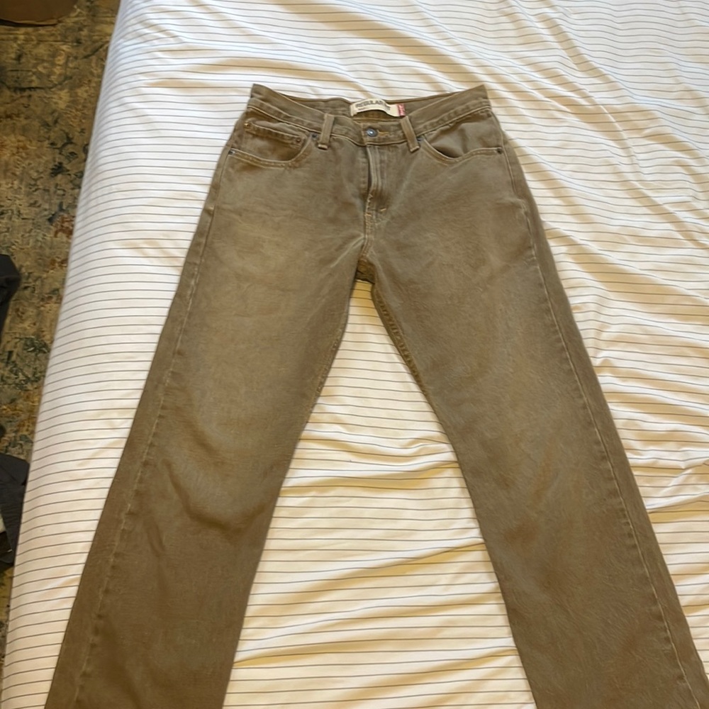 29x30 Levi’s brown regular fit jeans